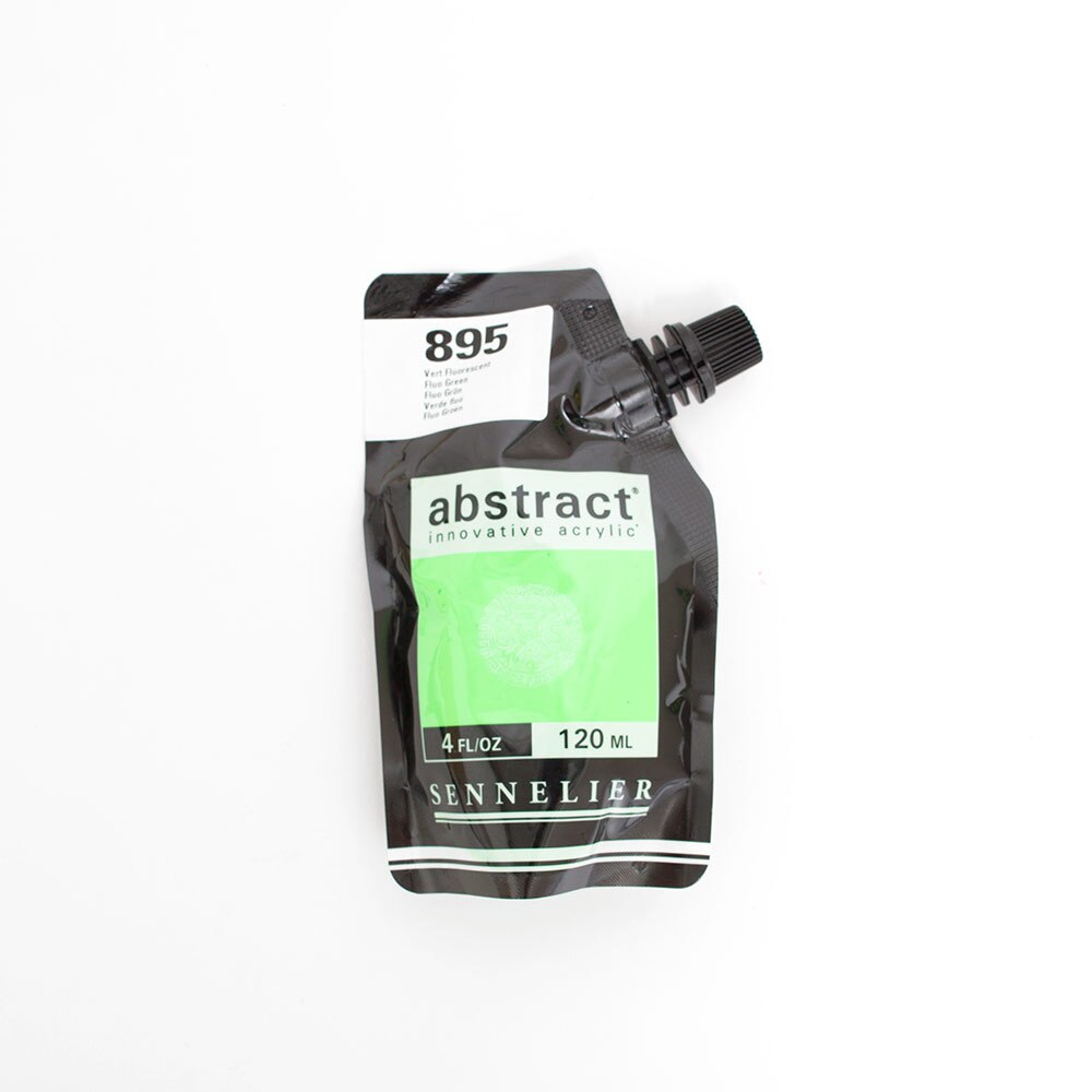 Abstract, Acrylic, Fluorescent Paint, 120ml, Fluorescent Green